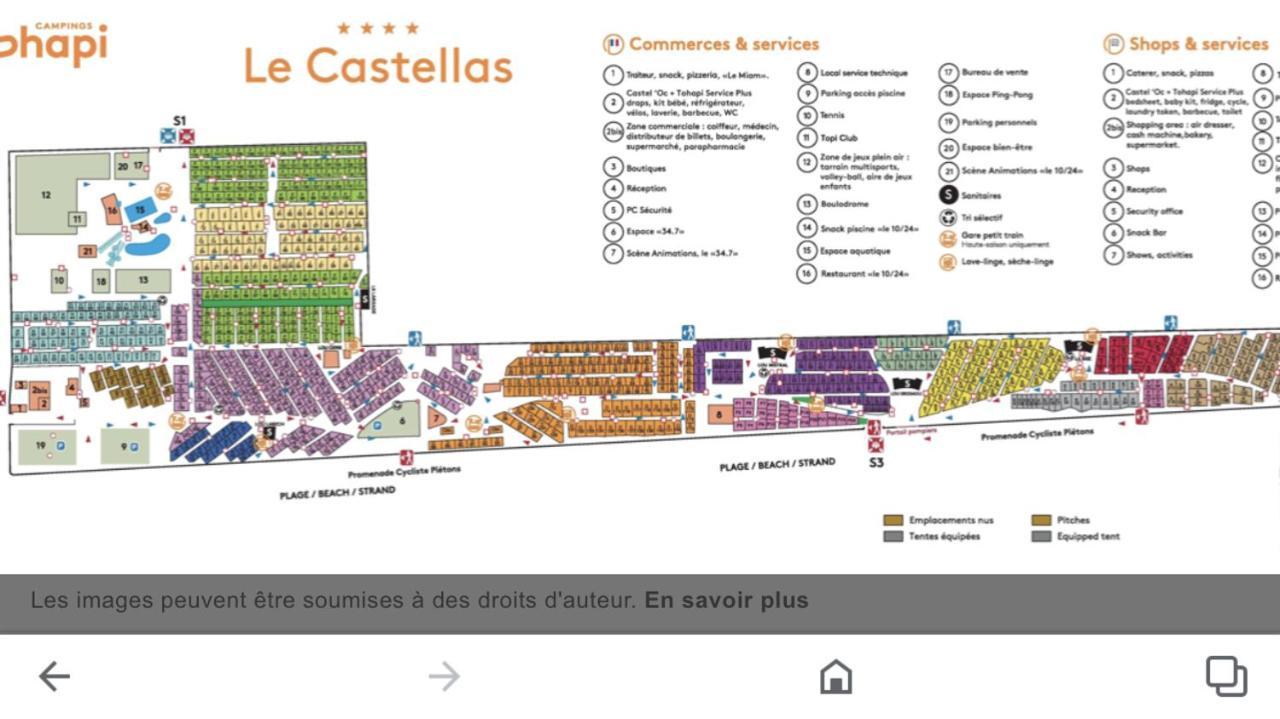 Camping Le Castellas Сет Екстер'єр фото